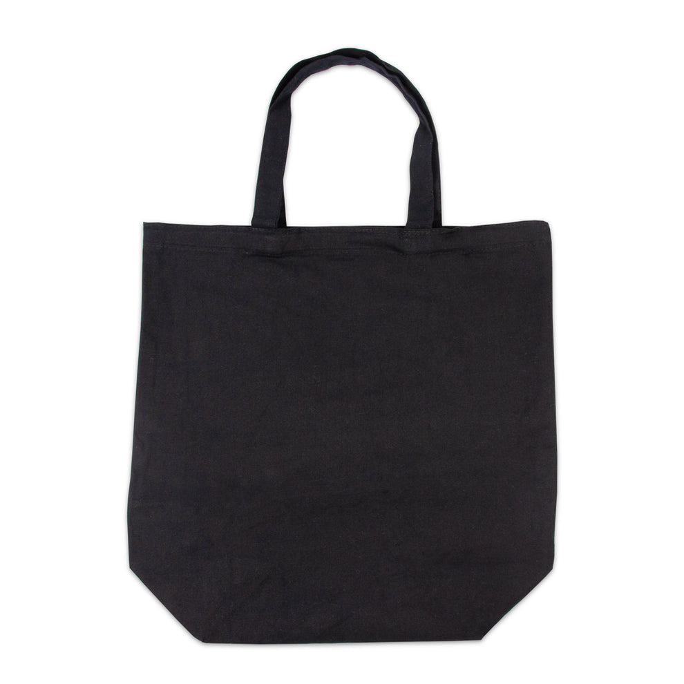 Canvas tote bags - met bedrukking Zwart