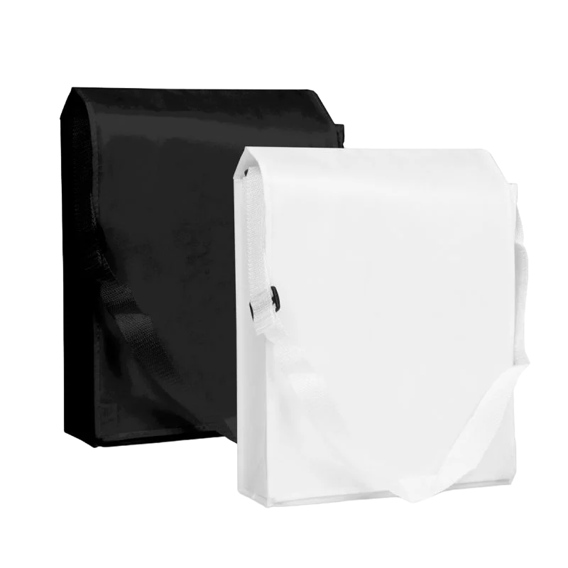 Luxe matte non-woven schoudertassen met verstelbare lus