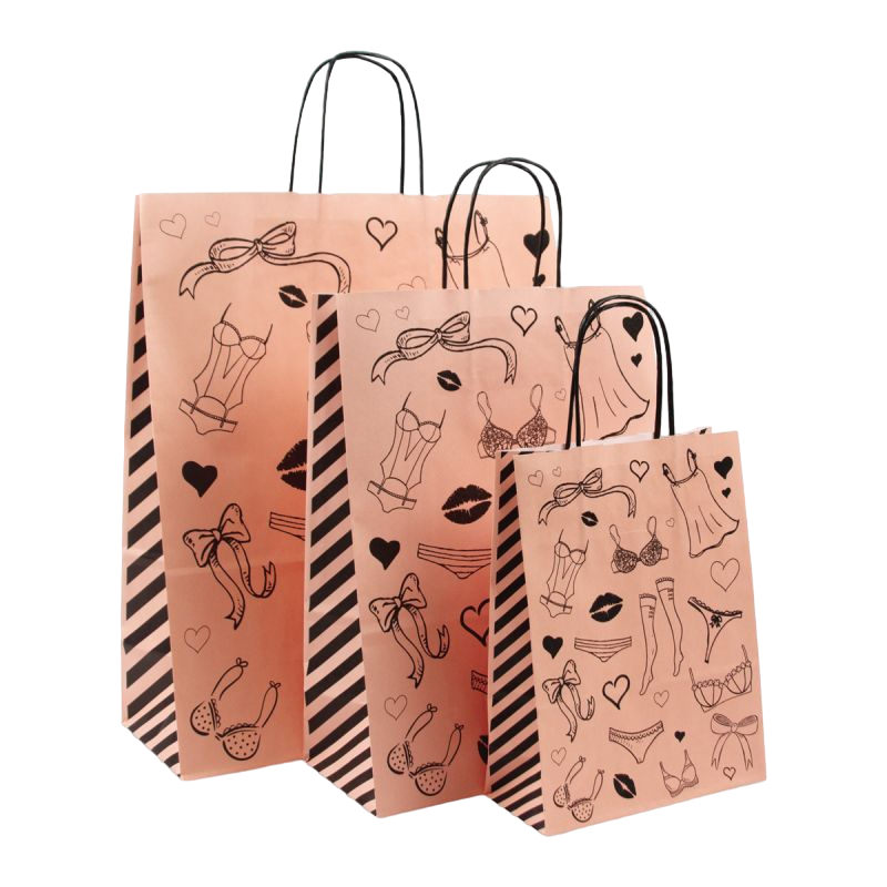 Twisted papieren tassen - Lingerie