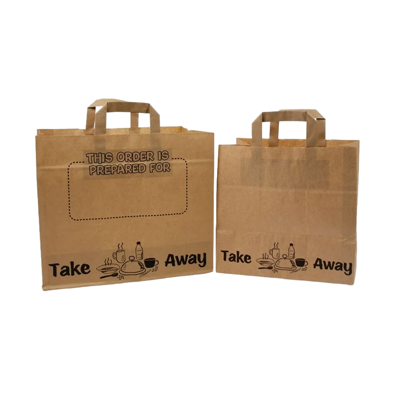 Papieren take away tassen - Prepared for