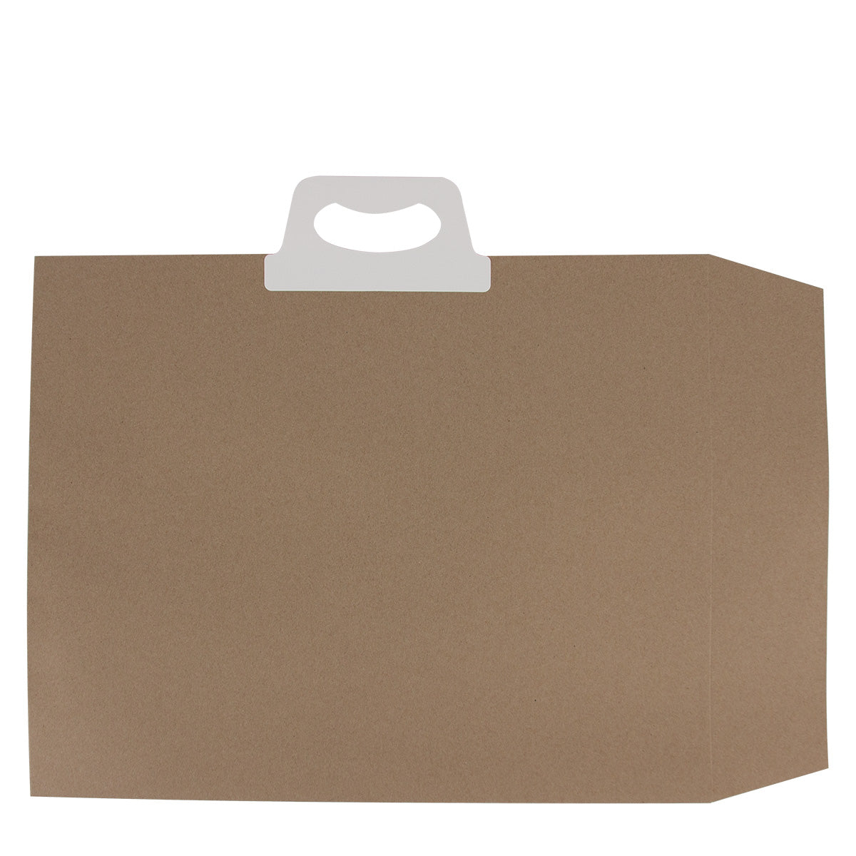 Gerecyclede papieren geschenktassen met klepsluiting