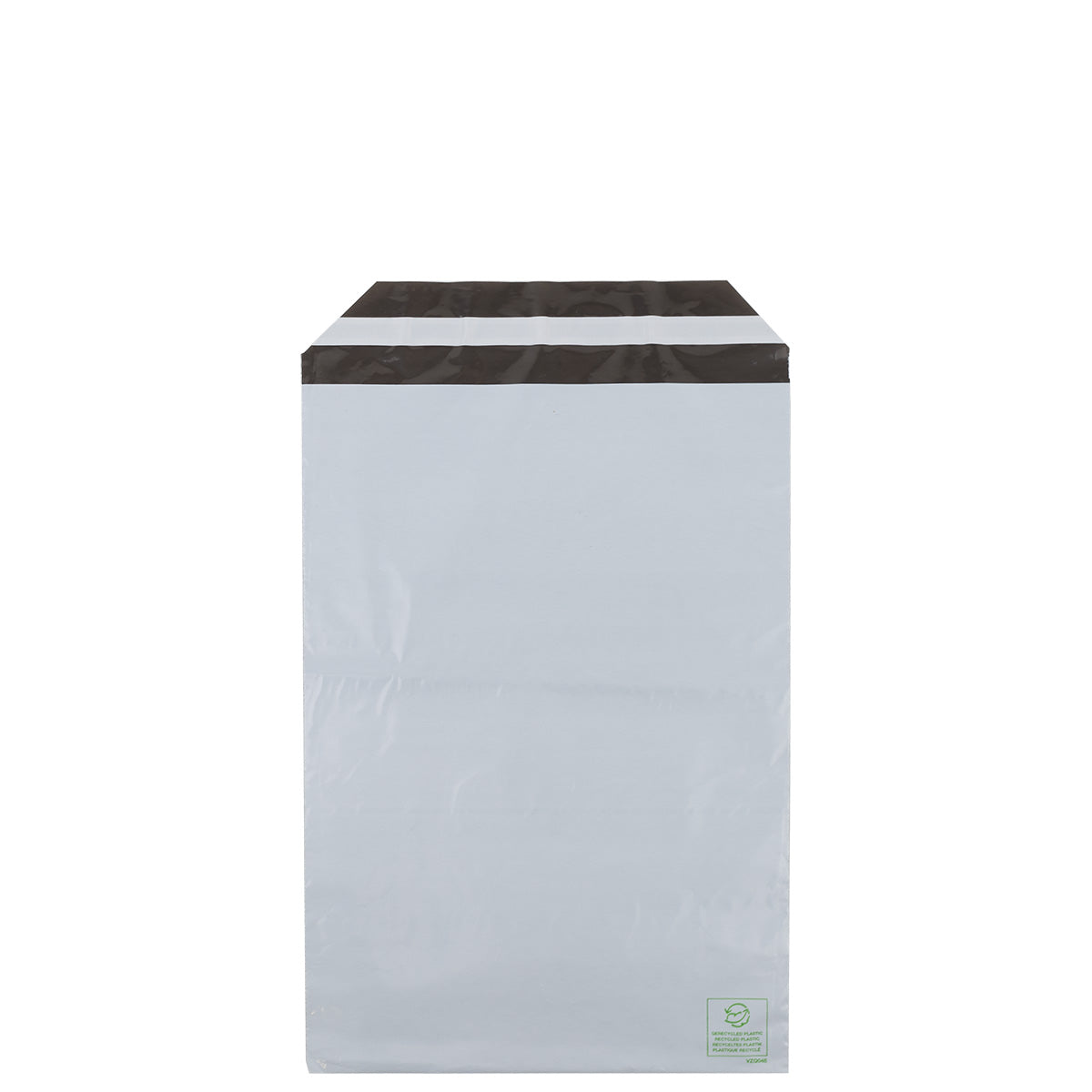 Kleine rerecyclede plastic eco verzendtassen (wit) Voor e-commerce, kleding, cosmetica of andere webshopartikelen,