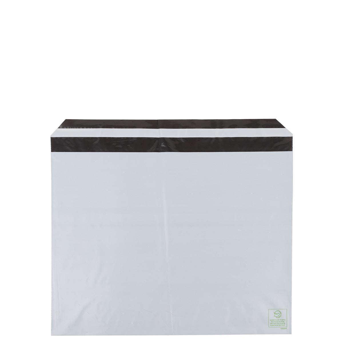 Gerecyclede plastic verzendzakken (wit). Voor e-commerce, kleding, cosmetica of andere webshopartikelen, Duurzame verzendzakken, eco verzendtassen