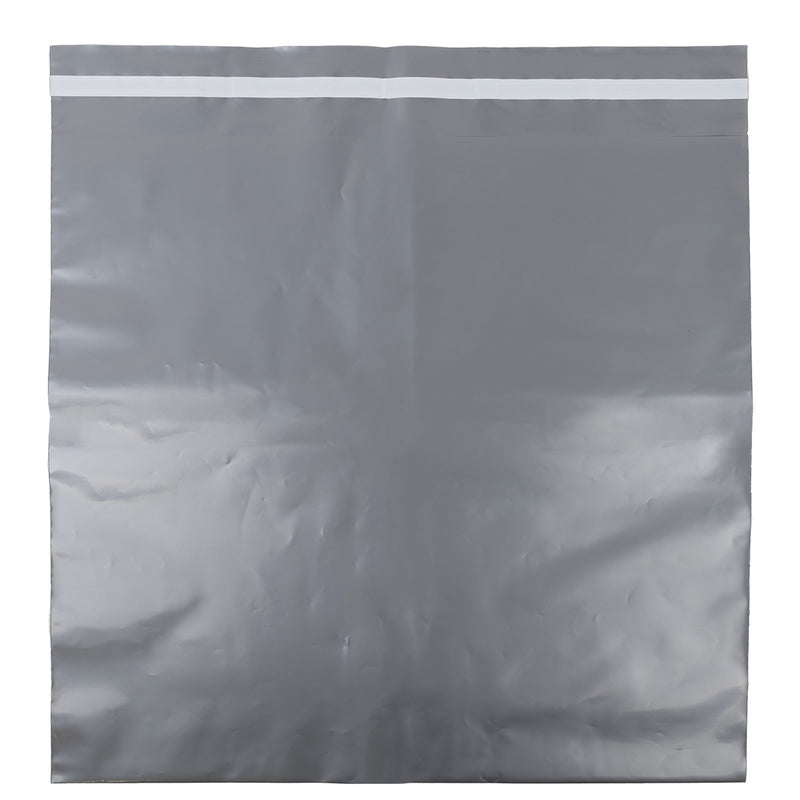 Zilver Grote Verzendzakken van Hoogwaardige Kwaliteit (Coex). Zakken om kleding te verzend.