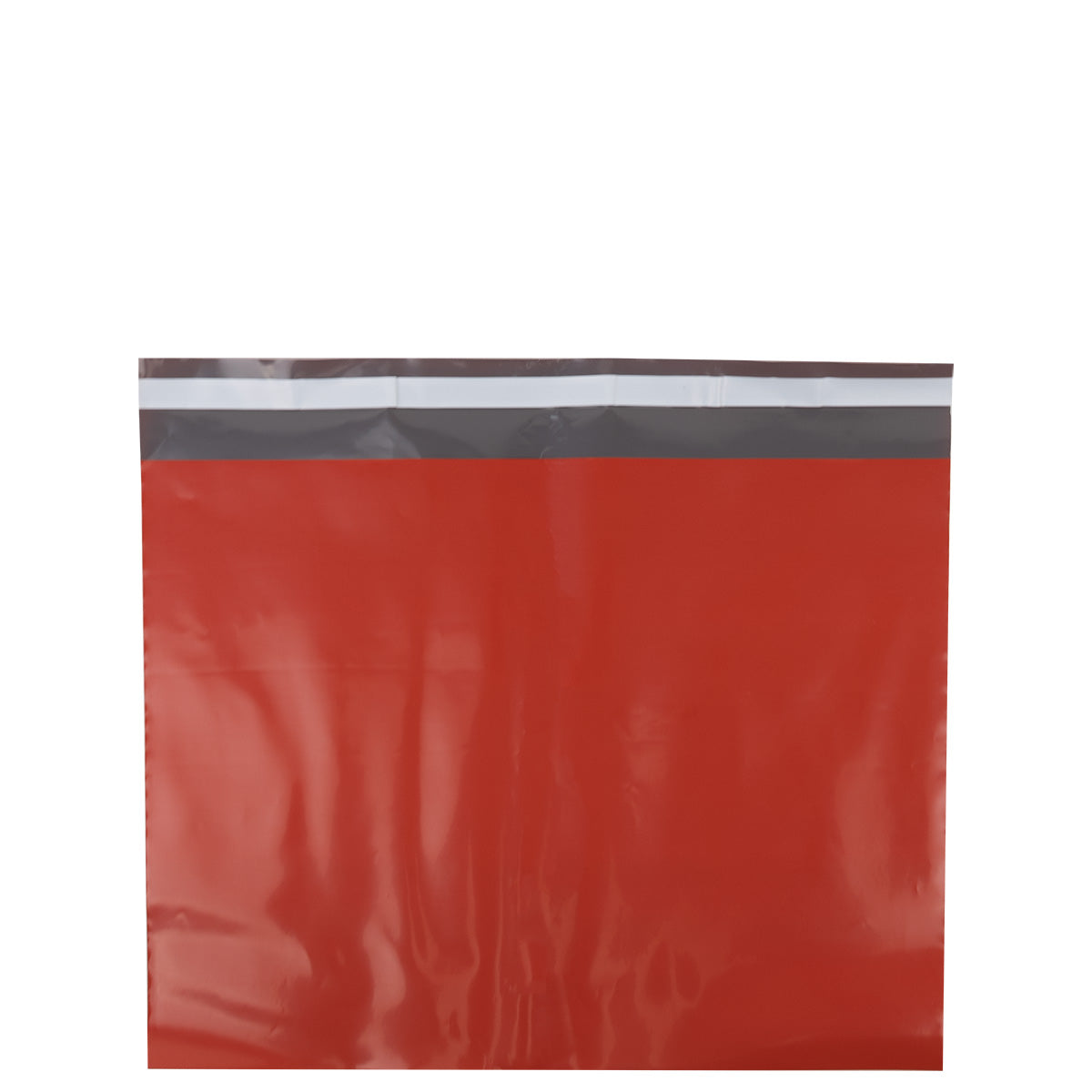 Rood Plastic Verzen zak met Coex. Voor e-commerce, kleding, accessoires, documenten.